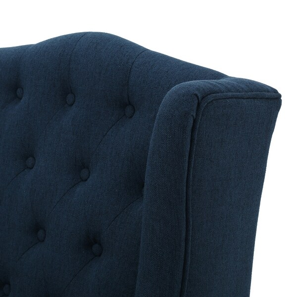 Toddman Tufted High-back Club Chair by Christopher Knight Home - 27.25