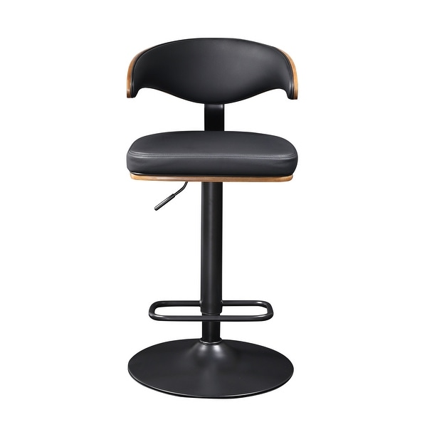 Art Leon Bentwood Swivel Adjustable Bar Stool