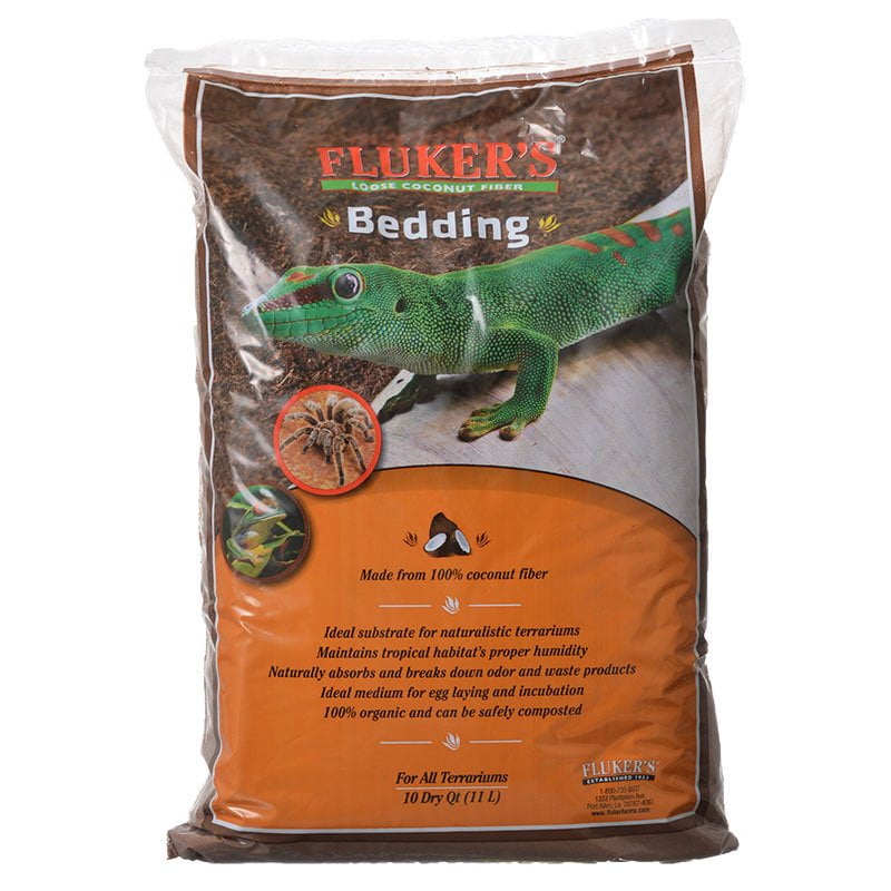 Fluker's Loose Coconut Bedding， 10 Qt