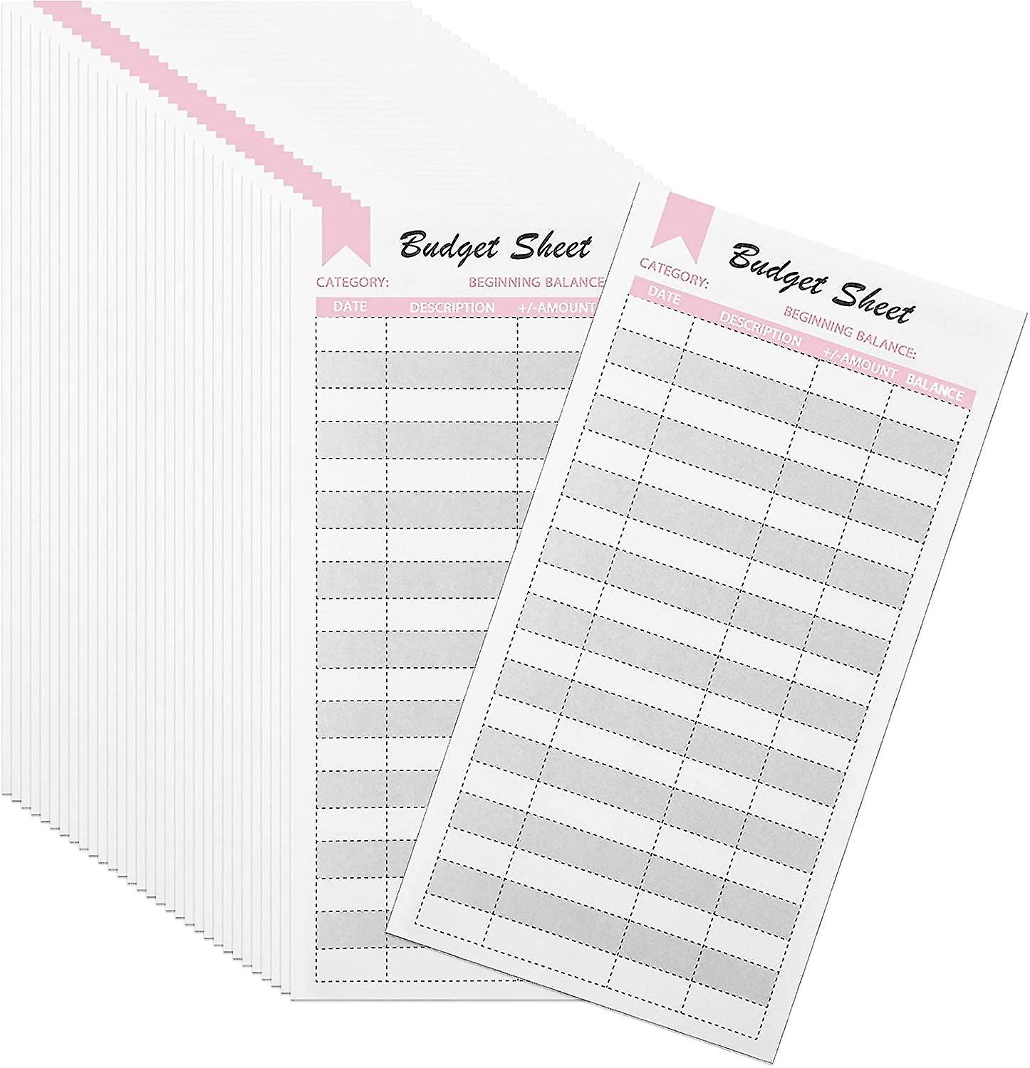 Expense Budget Sheets， Bill Organizer