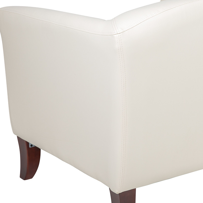 HERCULES Imperial Series Ivory LeatherSoft Loveseat   Transitional   Loveseats   by First of a Kind USA Inc  Houzz