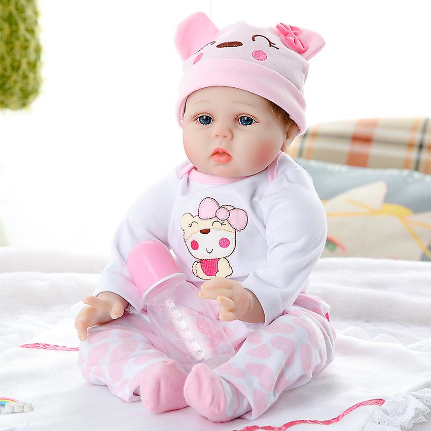 Rebirth Doll 55cm Simulation Baby Vinyl Soft Rubber Toy