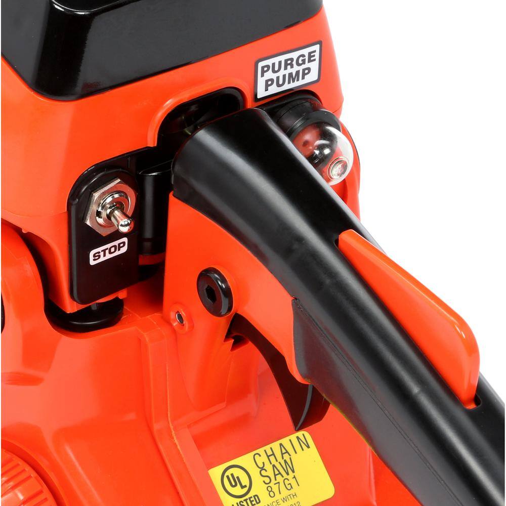 ECHO 18 in. 40.2 cc Gas 2-Stroke Rear Handle Chainsaw CS-400-18