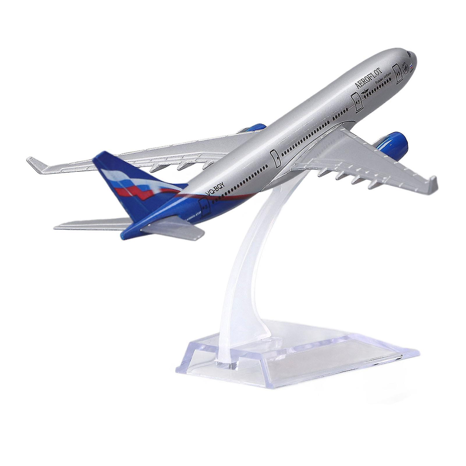 Aircraft Model Toy Alloy Decorative Flying Display Airplane Model for Children Adults Outdoor