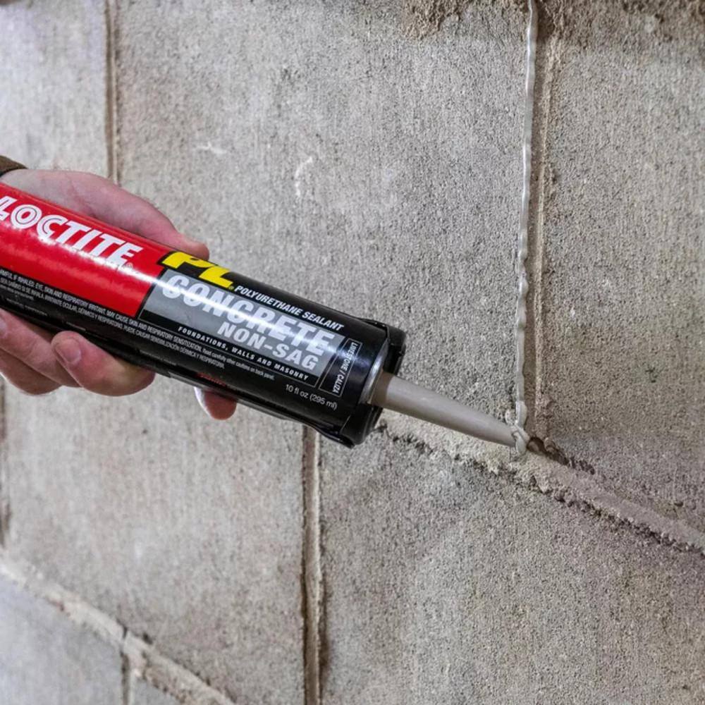 Loctite PL S10 10 fl. oz. Concrete Crack and Masonry Polyurethane Sealant 1618522