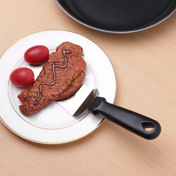 2pcs Pie Server Cake Pizza Spatula Baking Cutter Wedding Party Serving Black