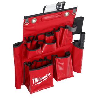 MW Lineman's Compact Aerial Tool Apron with 2 in. Bucket Hooks 48-22-8292-48-22-8291