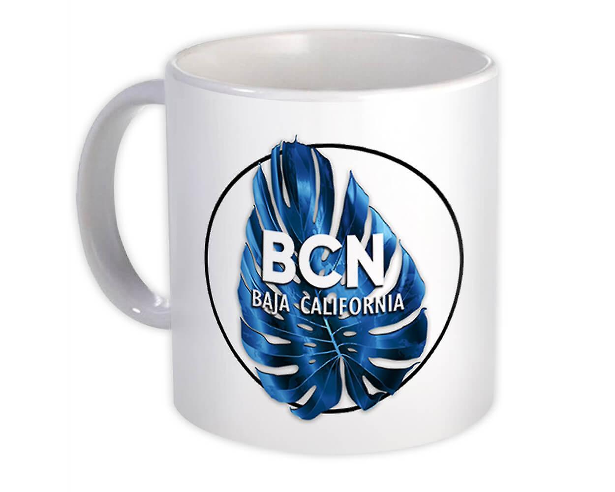 Gift Mug: BCN Baja California Mexico Blue