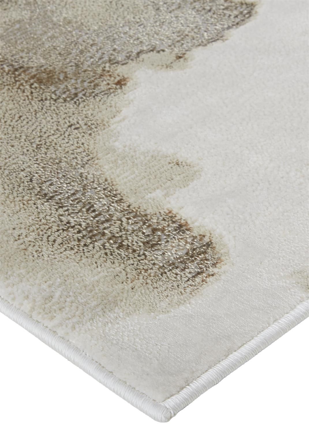 Tripoli Gold and Beige Rug by BD Fine