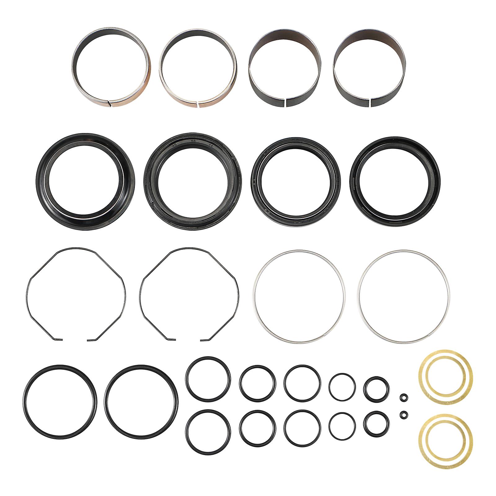 Born Pretty Nicecnc Front Fork Oil Seals Rebuild Dust Seals Fork Slider Bushings For Yamaha Yz125 Yz250 1996-2003 Yz 250f 450f Wr250f Wr450f