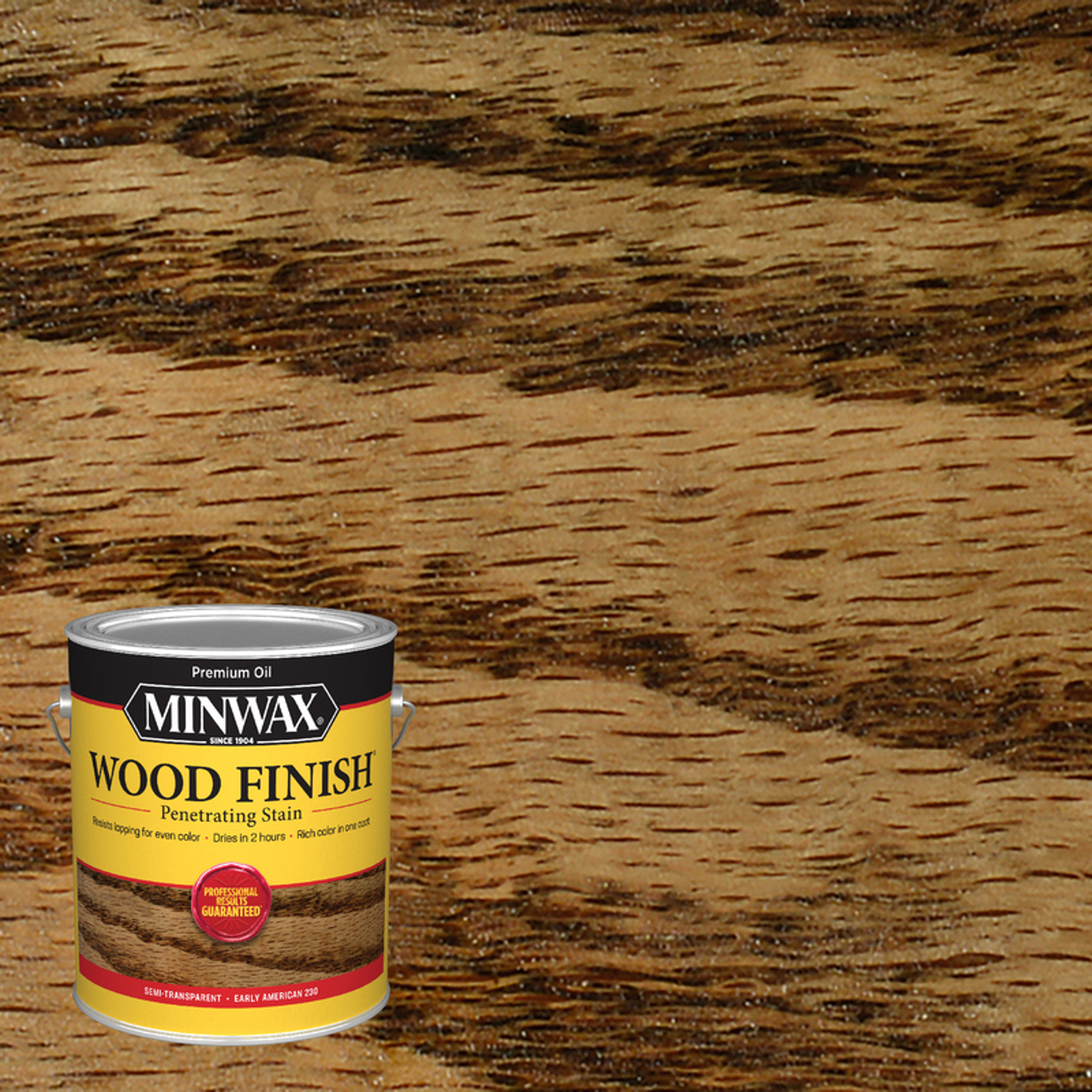 Minwax Wood Finish Semi-Transparent Early American Oil-Based Penetrating Wood Stain 1 gal