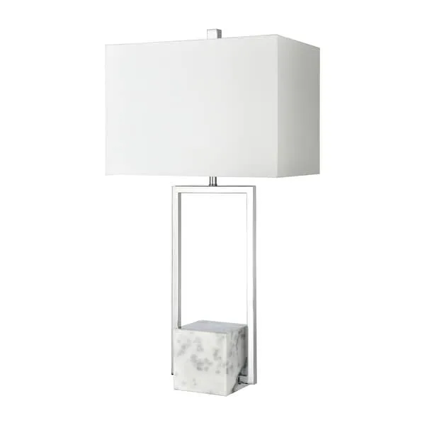 Dunstan Mews 31'' High 1-Light Table Lamp - Chrome