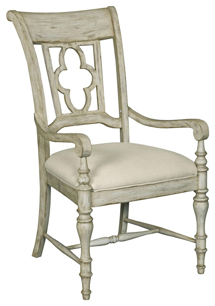 Kincaid Furniture Weatherford Arm Chair  Cornsilk   French Country   Dining Chairs   by Unlimited Furniture Group  Houzz