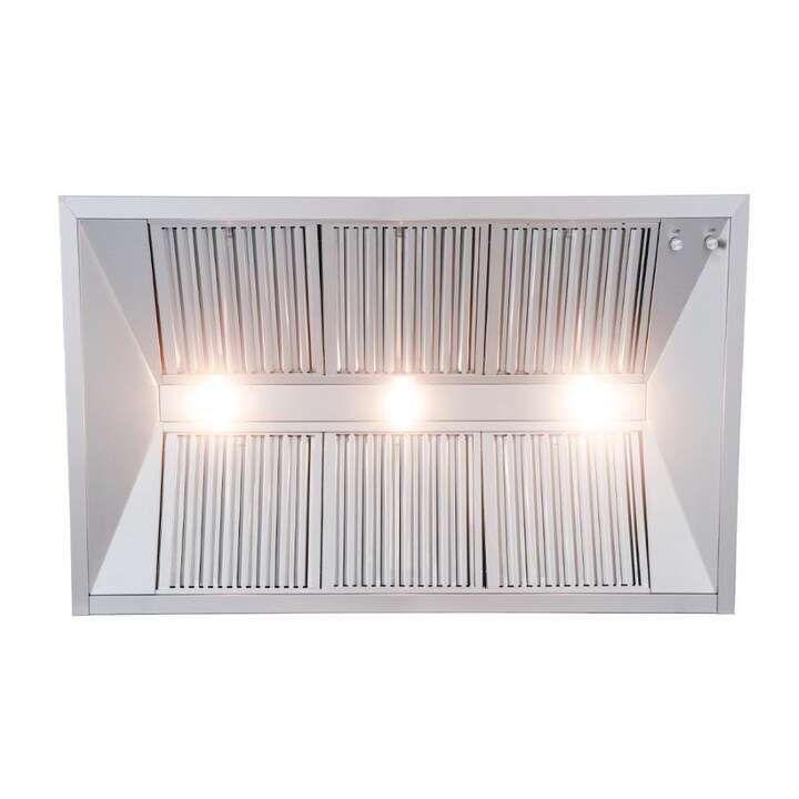 RCS 48-Inch Stainless Steel Vent Hood