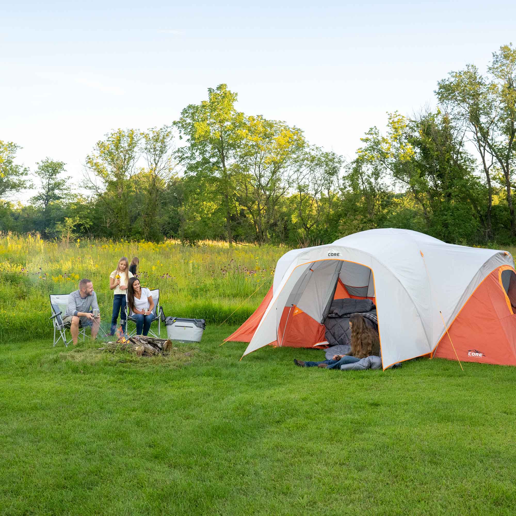 Core 9 Person Dome Tent with Vestibule