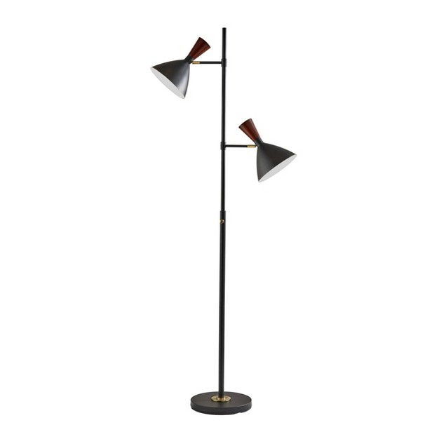 Arlo Tree Lamp Black Adesso