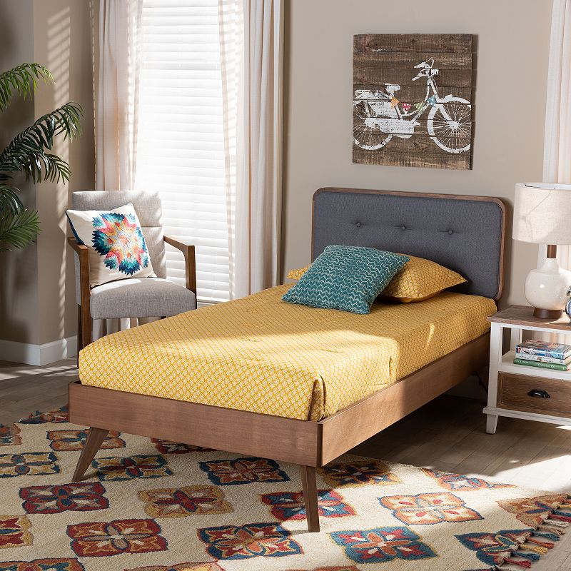 Baxton Studio Dilara Platform Twin Bed