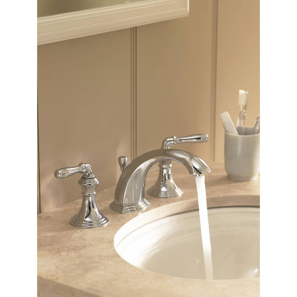 KOHLER Devonshire 16-78 in. Vitreous China Undermount Bathroom Sink in White with Overflow Drain K-2350-0