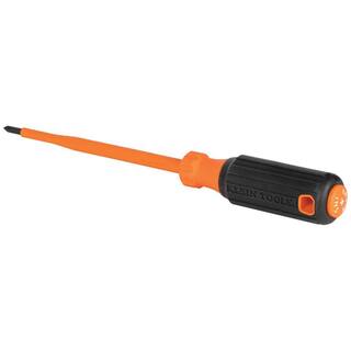 Klein Tools Insulated Screwdriver #1 Phillips Tip 6 in. Round Shank 6856INS