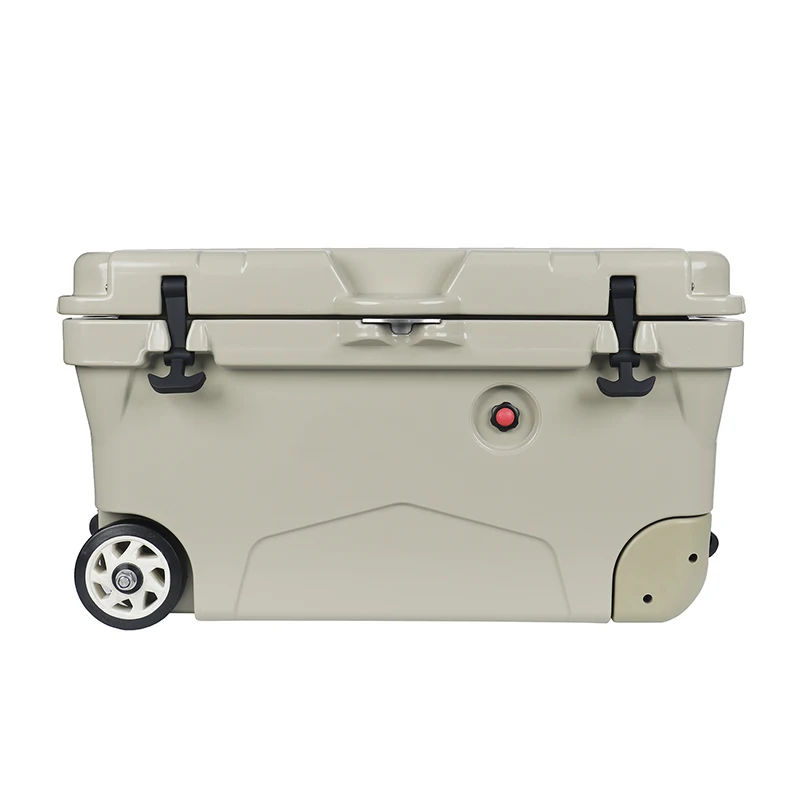 Hot Sale Competitive Price rotomolded cooler Hiking Travel Keep Cold Fishing Ice Cooler Boxes With Wheel