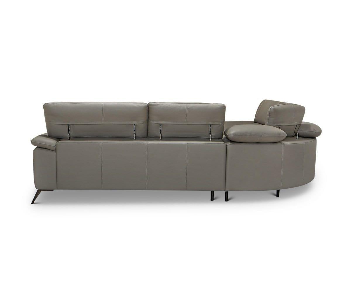 Abella Leather Sectional