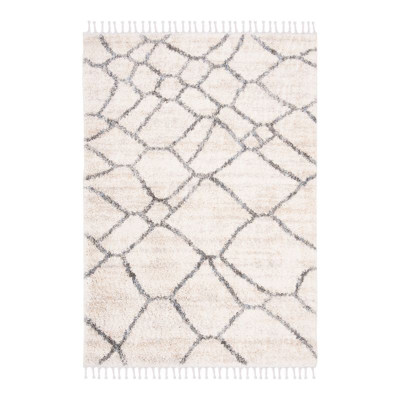 Safavieh Berber Cassandra Rug Gray/Cream