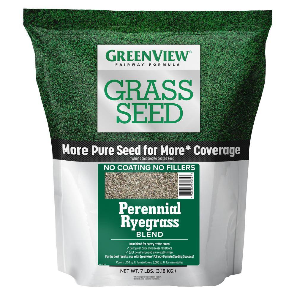 GreenView 7 lbs. Fairway Formula Grass Seed Perennial Ryegrass Blend 2829354