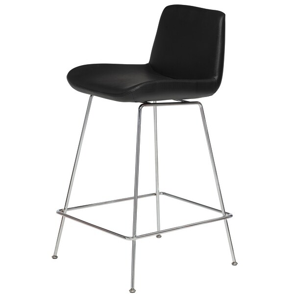 Capri Modern Leatherette Bar and Counter Stool