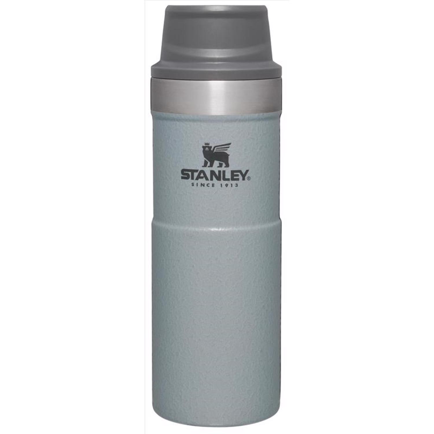 Stanley Classic 16 oz Hammertone Silver Travel Mug