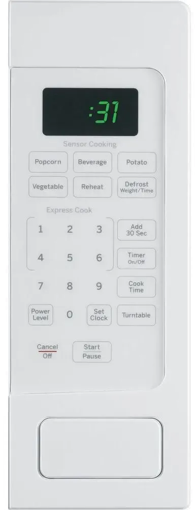 GE Profile Countertop Microwave - 1.1 cu. ft. White