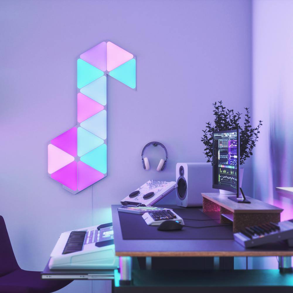 Nanoleaf Shapes-Triangles Smarter Kit NL47-7003TW-7PK