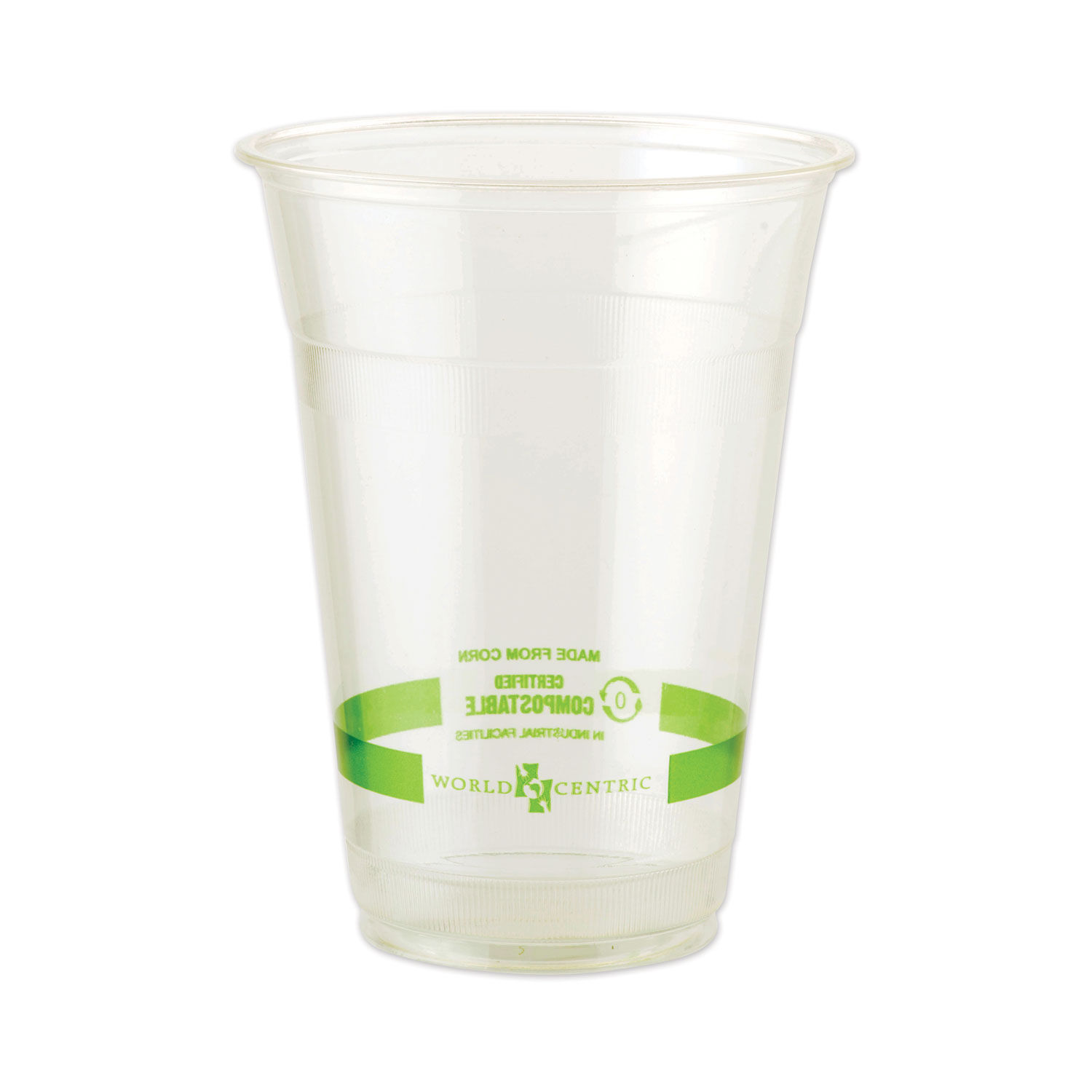 PLA Clear Cold Cups by World Centricandreg; WORCPCS20
