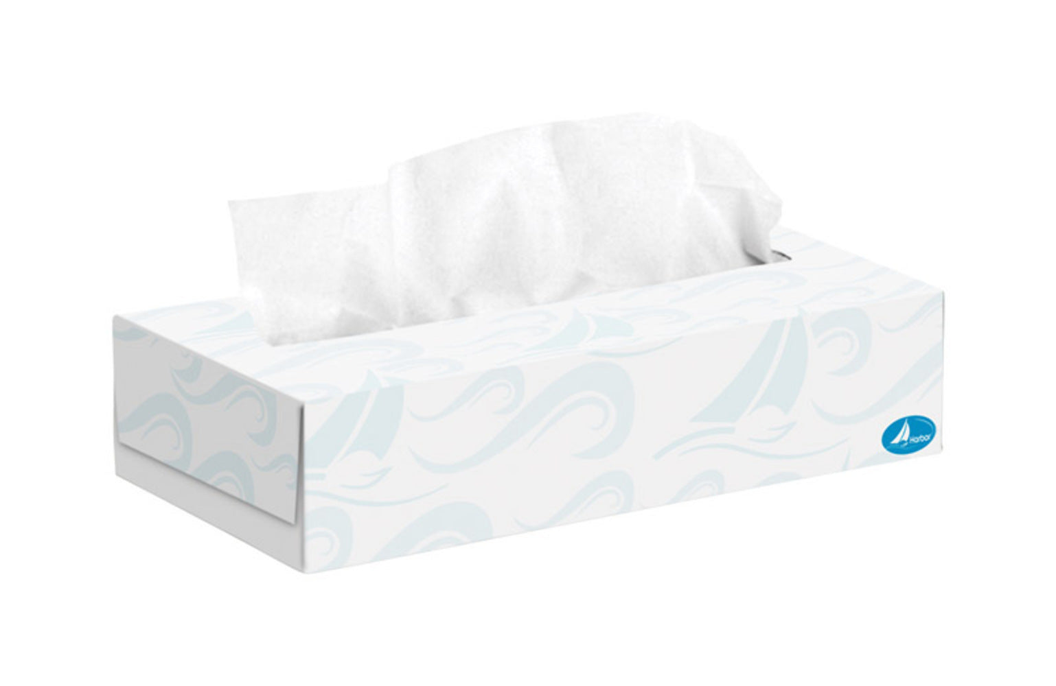 FACIAL TISSUE 2-PLY 8X8