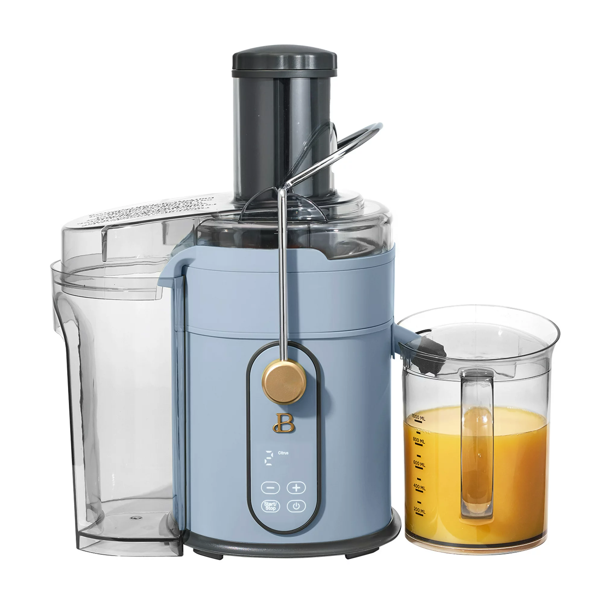 Beautiful 5-Speed Electric Juice Extractor with Touch Activated Display， Cornflower Blue by Drew Barrymore