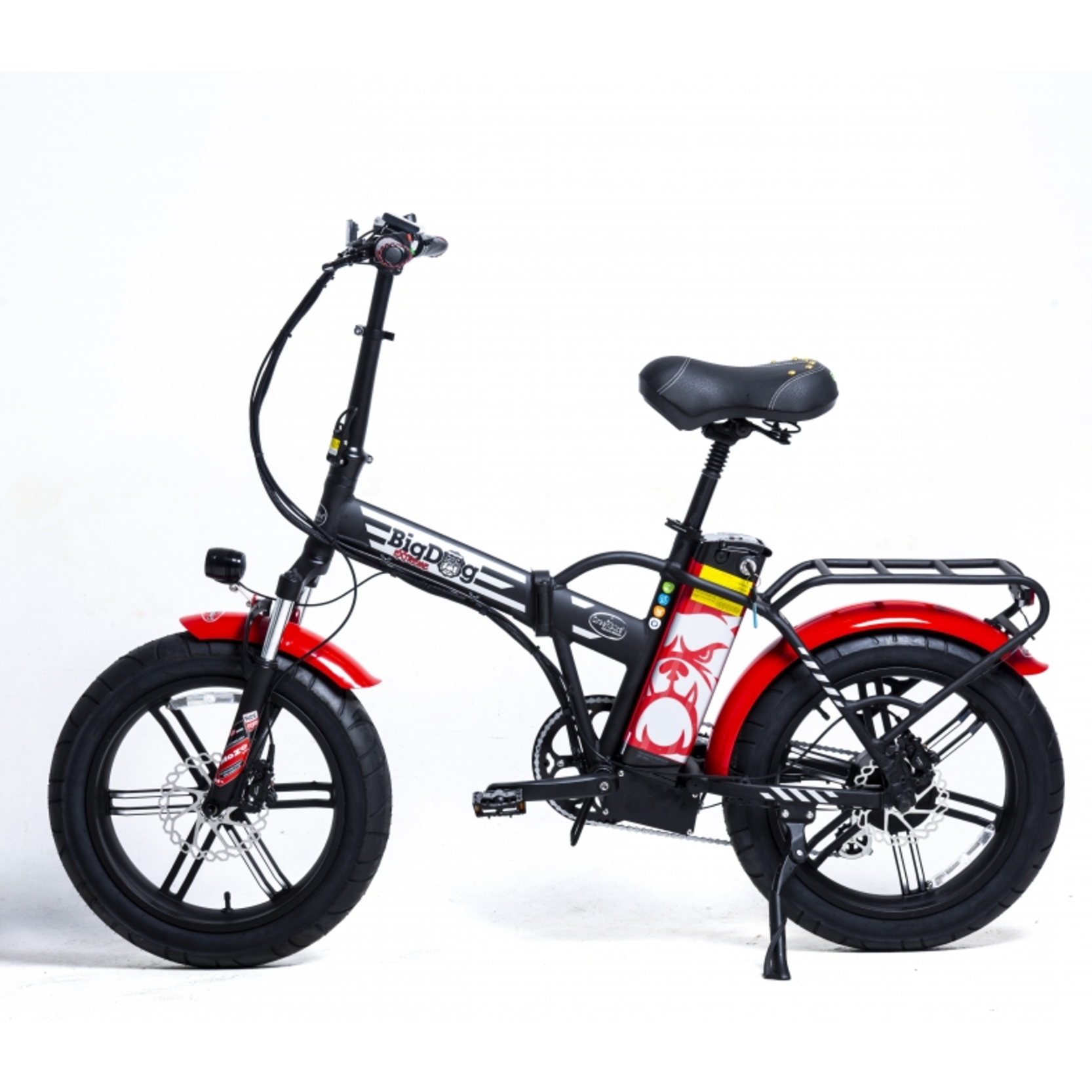 Green Bike Electric Bike Big Dog Off Road Fat Tire Folding Ebike 20