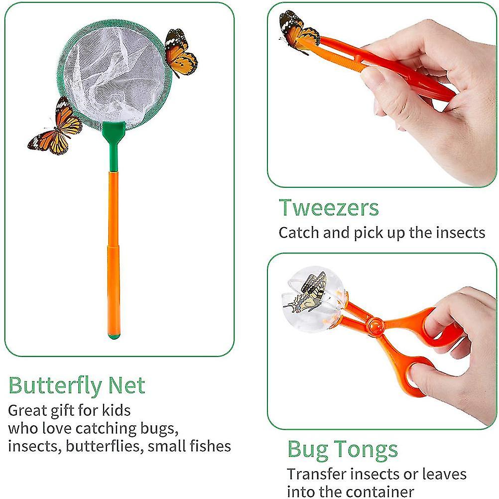 11pcs Children Outdoor Explorer Kit Outdoor Adventure Insect Capture Kids Toys