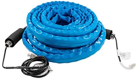 Camco 22912 50 Feet Taste Pure Heated Drinking Water Hose with Thermostat – Lead Free