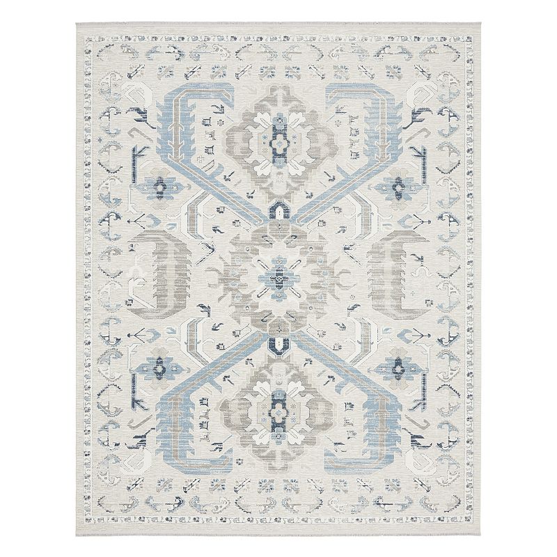 Nourison Lennox Traditional Blooming Fringe Indoor Rug