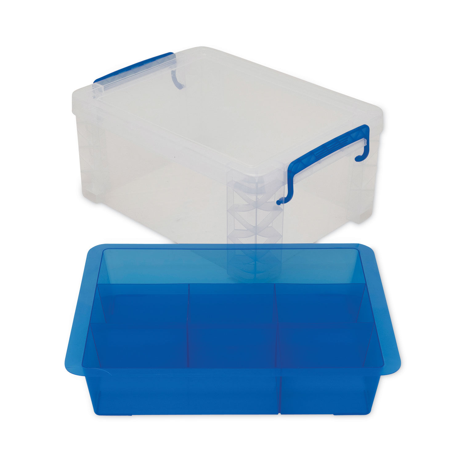 Super Stacker Divided Storage Box by Advantus AVT37371