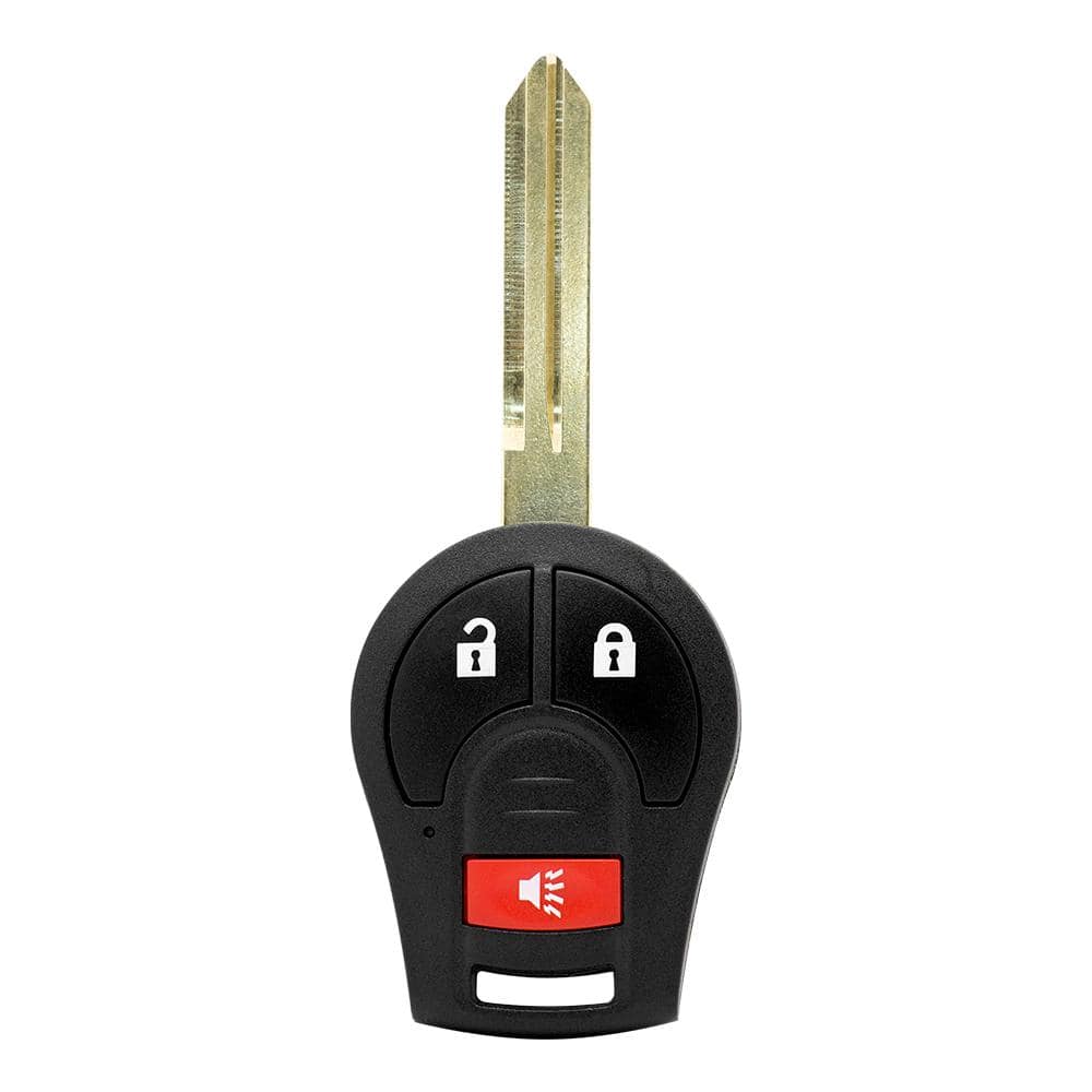 Car Keys Express Nissan Simple Key - 3 Button Remote and Key Combo NISRK3SK-PK