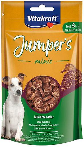 Vitakraft Jumpers Mini Duck Coins (Dogs ， Treats ， Biscuits)