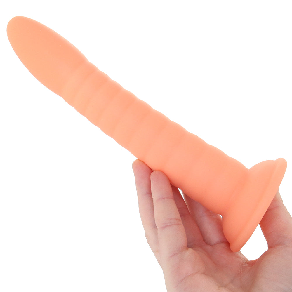 Dillio Platinum Wild Thing 7 Inch Dildo in Orange