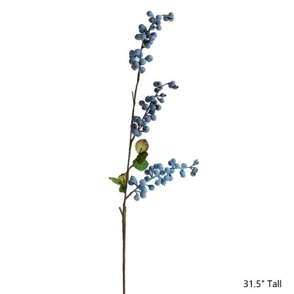 RusticReach Artificial Berry Stems in Various Colors 31 Tall