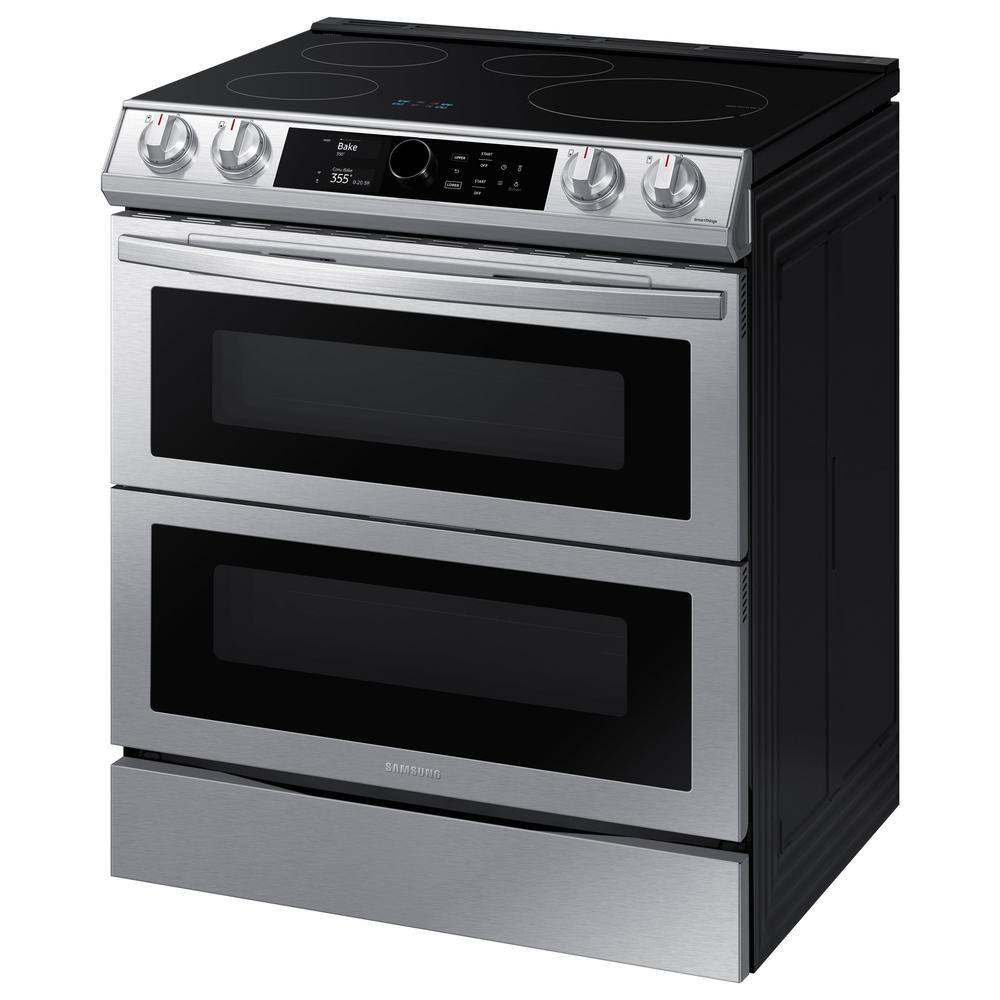  6.3 cu. ft. 4-Burner Slide-In Electric Induction Range with Air Fry in Fingerprint Resistant Stainless Steel NE63T8951SS