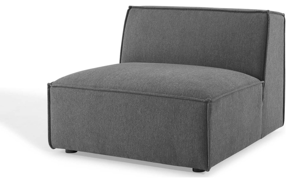 Modular Sofa  Charcoal Fabric  Modern  Lounge Cafe Hotel Hospitality   Scandinavian   Sofas   by House Bound  Houzz