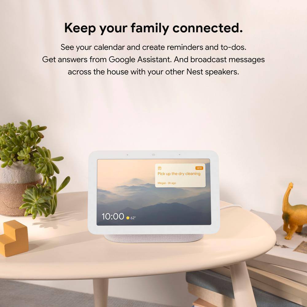 Google Nest Hub 2nd Gen Smart Home Speaker and 7