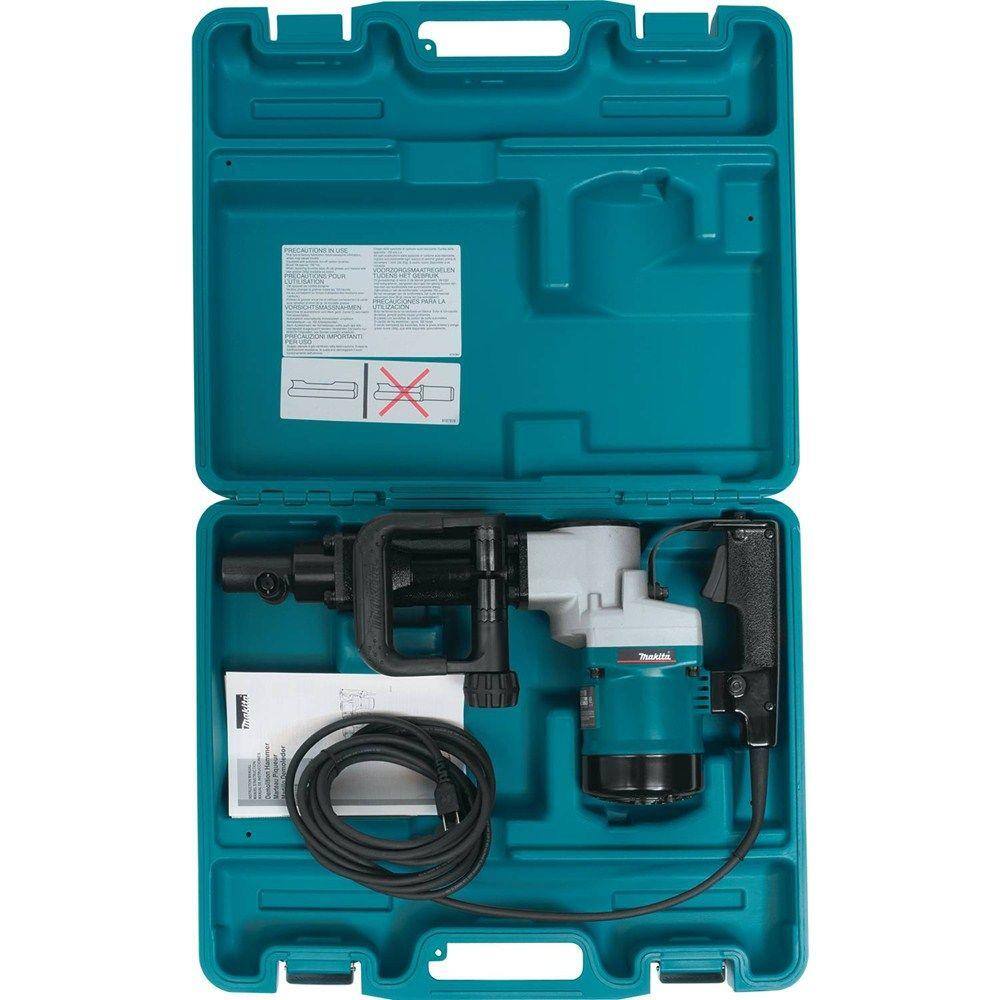 Makita 10 Amp 34 in. Hex Corded Demolition Hammer with ACDC Switch and Hard Case HM1211B