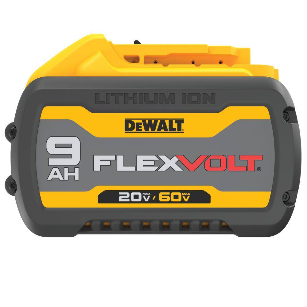 DW FLEXVOLT 60V MAX 7-14 in. Cordless Worm Drive Style Saw with 9.0Ah Battery Kit DCS577X1