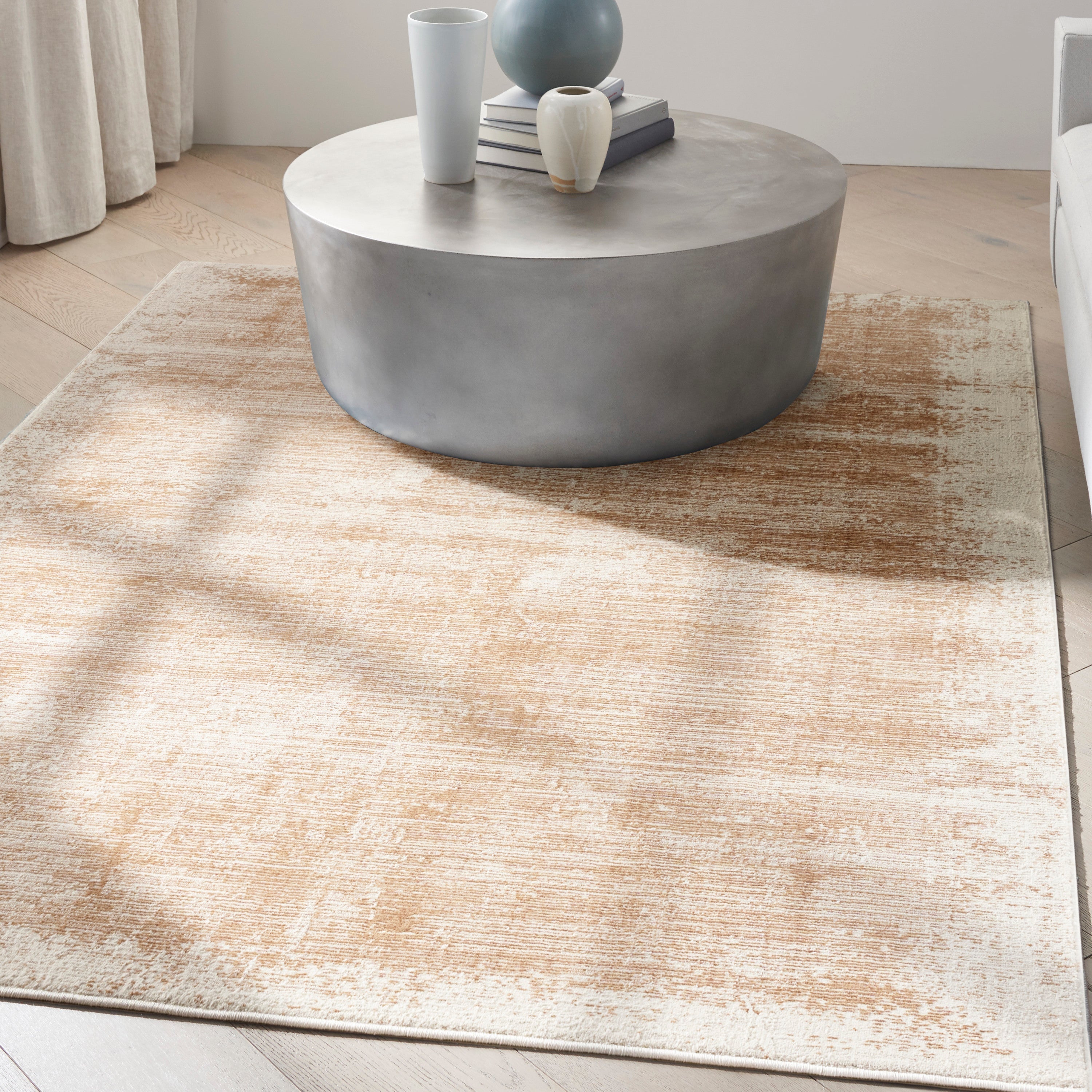 Irradiant Rose Gold Rug