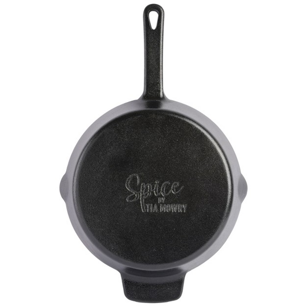 Spice By Tia Mowry Savory Saffron Preseasoned Cast Iron Skillet